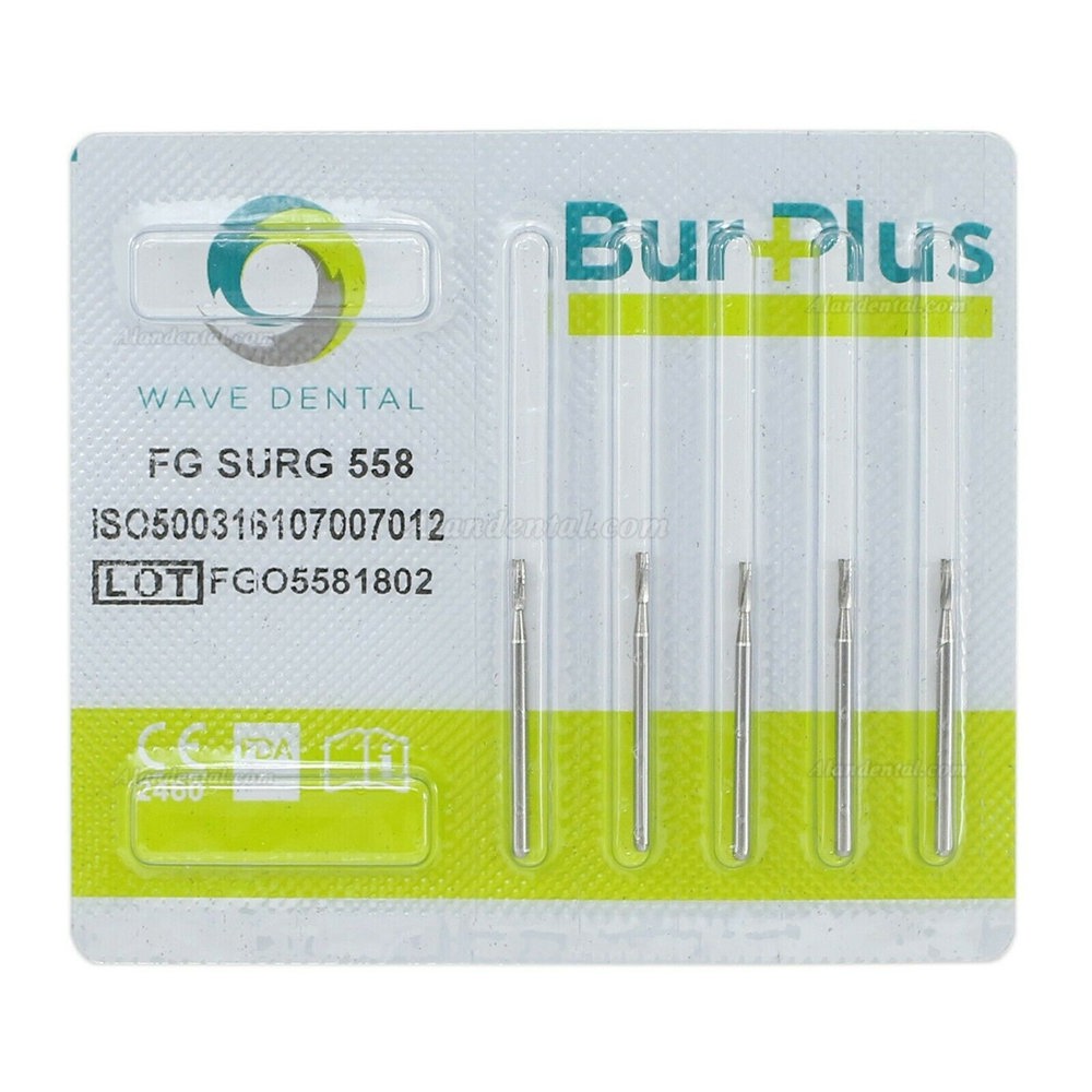 Dental FG SURG 558 Burs Surgical Length (25mm)